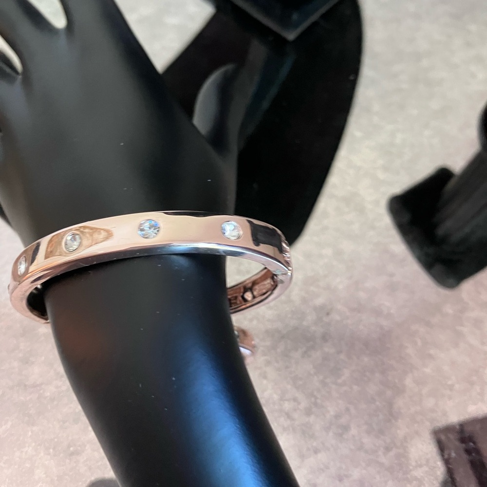 Calvin Klein Collection Rose Gold Bracelet with Silver Accents